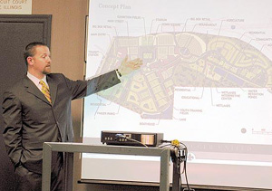 Jeff Cooper's plans for a major real estate development anchored by an MLS team and stadium in Collinsville, Illinois ultimately fell short. Jeff Cooper's plans for a major real estate development anchored by an MLS team and stadium in Collinsville, Illinois ultimately fell short.