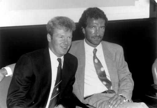 Mo Johnston and Graeme Souness Mo Johnston and Graeme Souness
