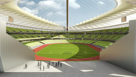 Moses Mabhida Stadium Moses Mabhida Stadium - Inside
