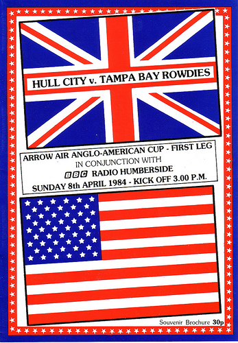 Hull City vs. Tampa Bay Rowdies, Anglo-American Cup, 1984 Hull City vs. Tampa Bay Rowdies, Anglo-American Cup, 1984