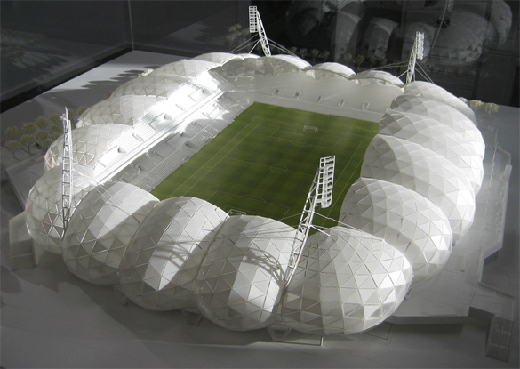 Melbourne Rectangular Stadium rendering Melbourne Rectangular Stadium rendering