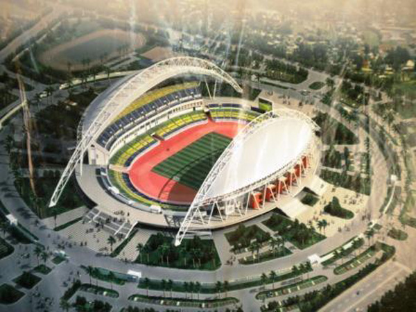 New Stadium in Libreville, Gabon New Stadium in Libreville, Gabon