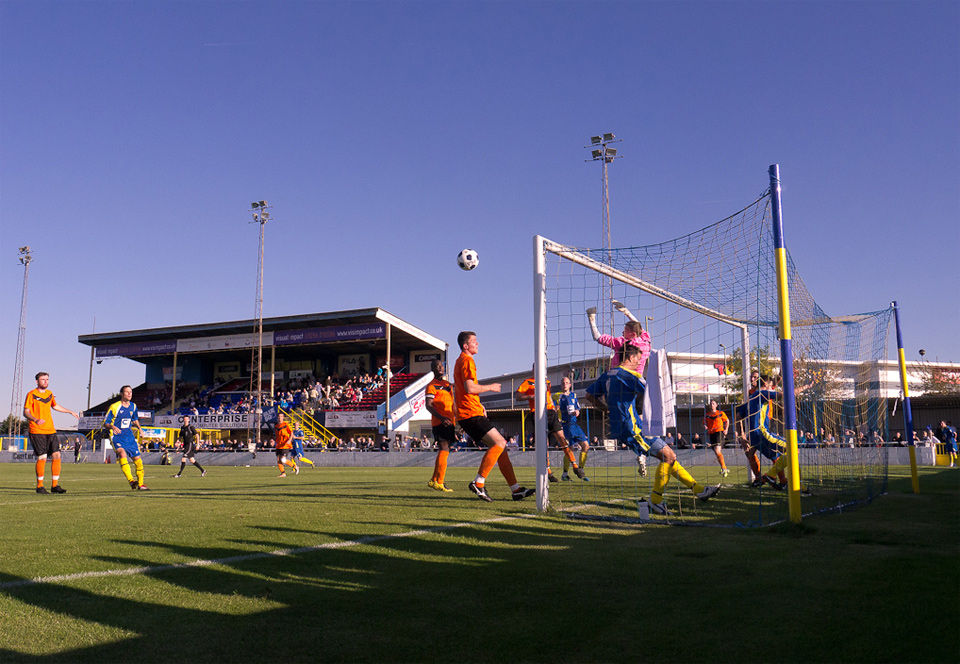 Save! Basingstoke vs. Hartley Wintney, The Camrose, Basingstoke - October 2011 Save! Basingstoke vs. Hartley Wintney, The Camrose, Basingstoke - October 2011