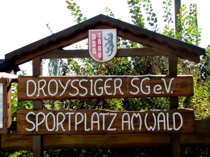 Sportplatz am Wald, Droyßiger SG. Sportplatz am Wald, Droyßiger SG.