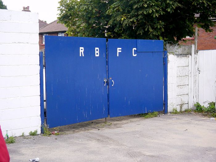 Stainton Park, Radcliffe. The home of Radcliffe Borough FC. Pictured at Castleton Gabriels v FC United of Manchester. Stainton Park, Radcliffe. The home of Radcliffe Borough FC. Pictured at Castleton Gabriels v FC United of Manchester.