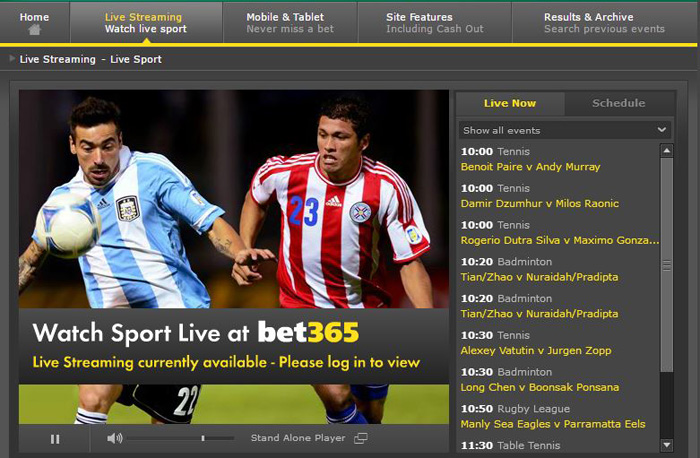 Using Bet365’s live stream: How to Watch Sports on the ...